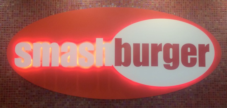 smash burger sign