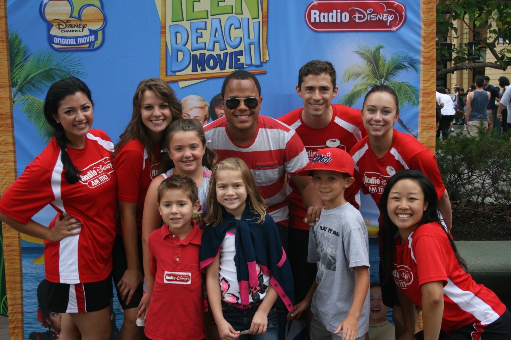 The Radio Disney Crew is always fun at these events! 