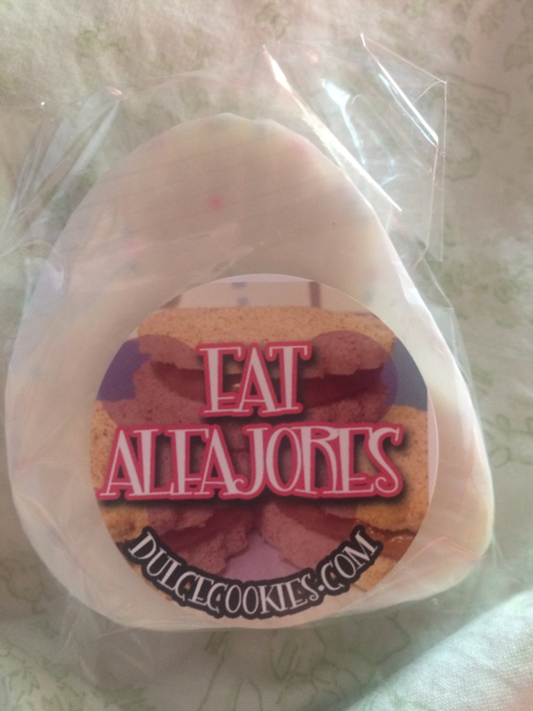 eat alfajores sticker