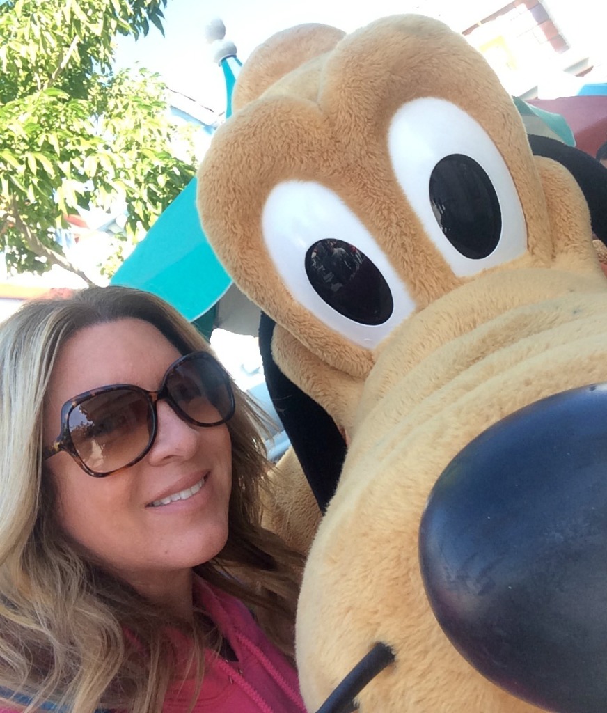 selfie with Pluto