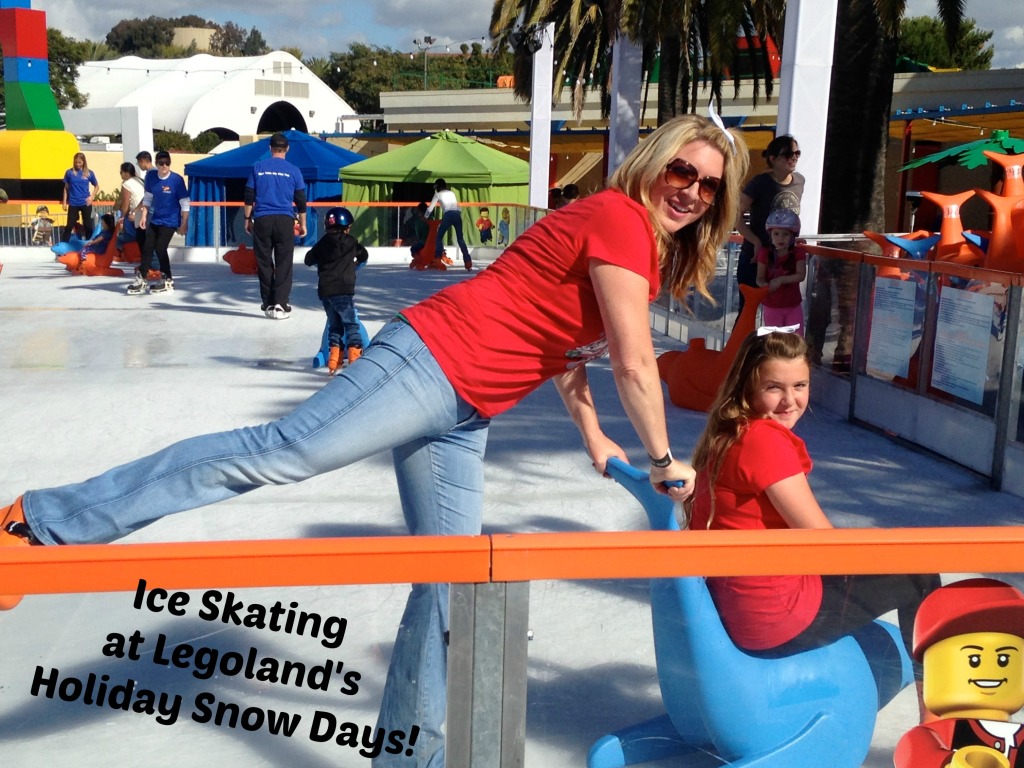 Ice Skating at Legoland's Holiday Snow Days