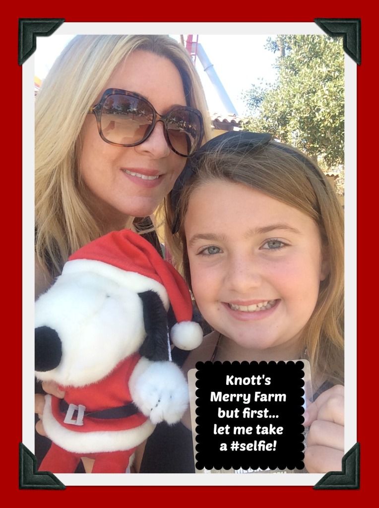 Knott's Merry Farm Selfie