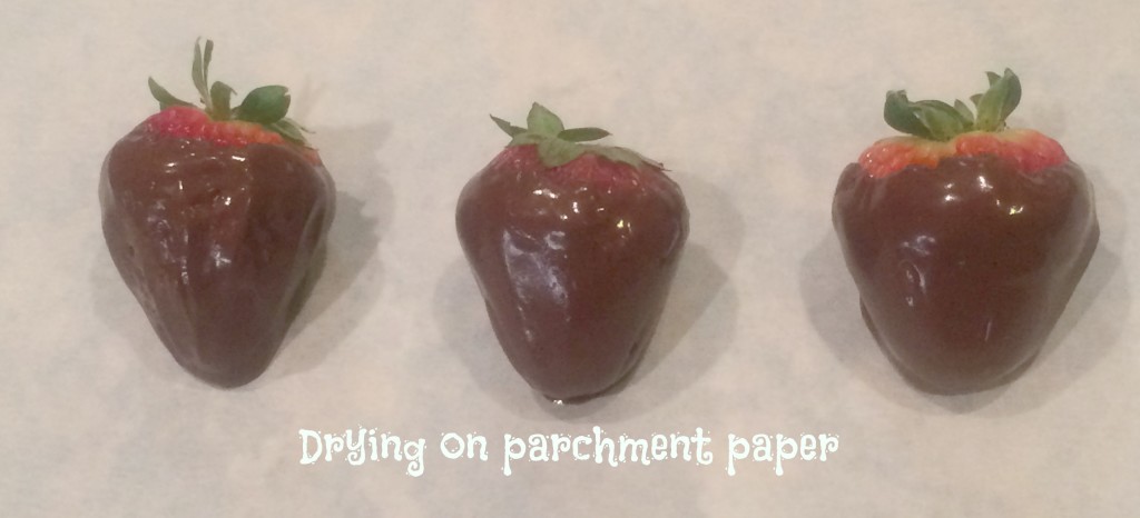 drying-on-parchment-paper