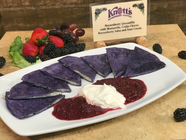 knotts-boysenberry-festival-boysenberry-quesadilla